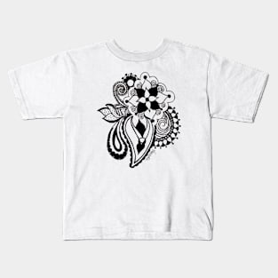 Floral Design Kids T-Shirt